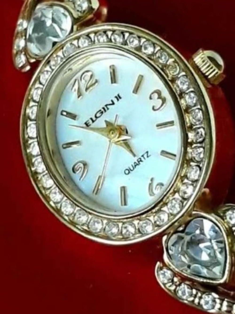 Rare Citizen Gold Crystal Accent Women’s Quartz Bracelet Watch